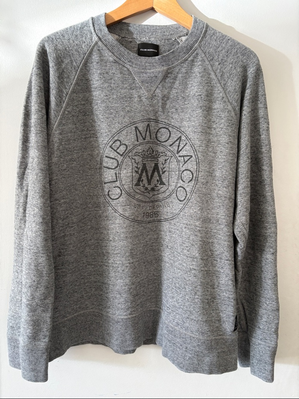 Club Monaco Heritage Crest Sweatshirt, Unisex